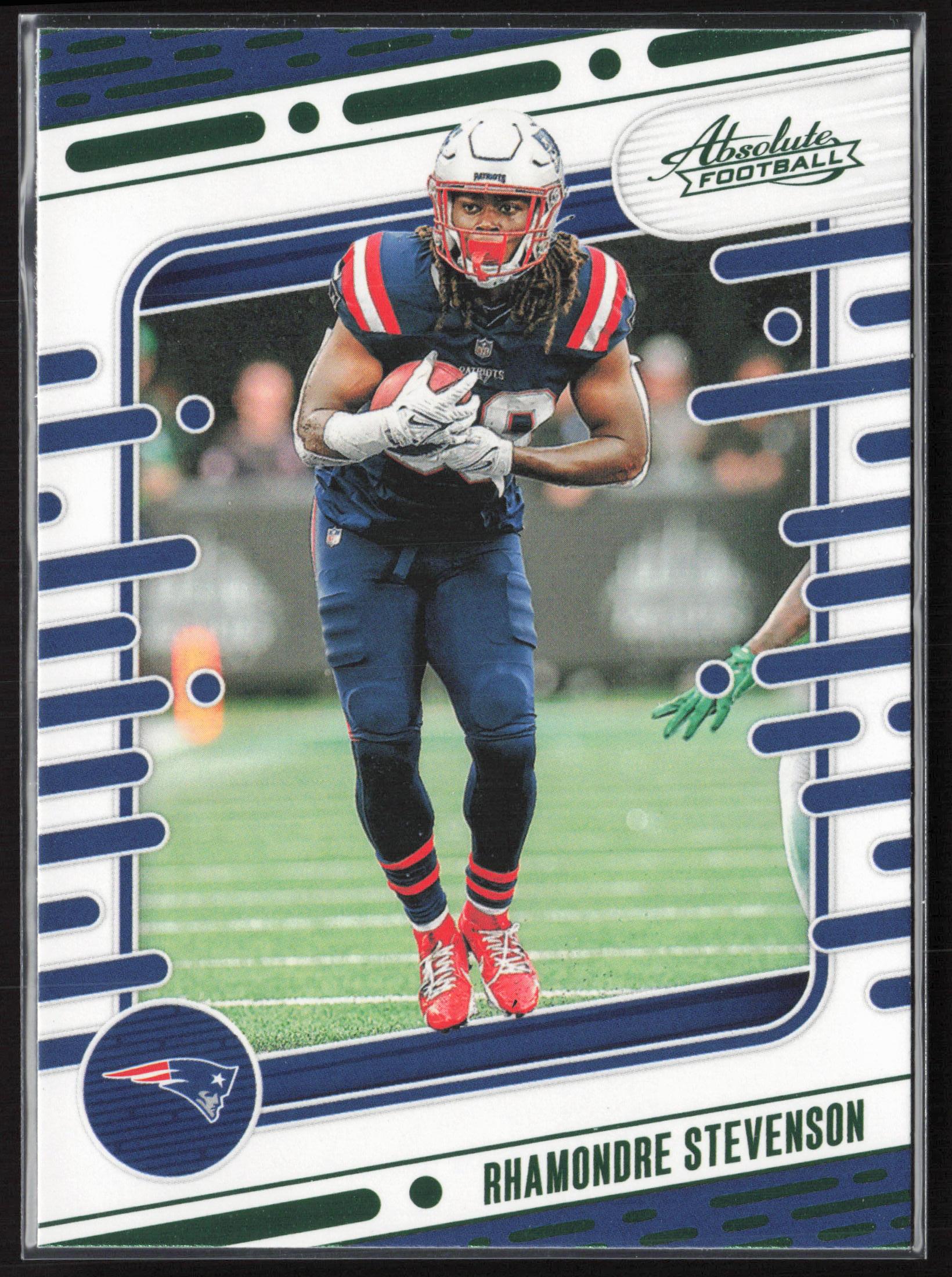 2024 Panini Absolute #73 Rhamondre Stevenson Green