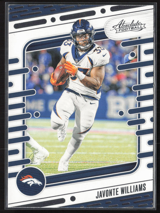 2024 Panini Absolute #31 Javonte Williams