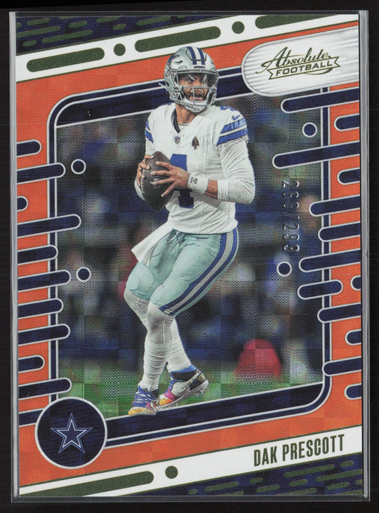 2024 Panini Absolute #26 Dak Prescott Orange Mosaic #/299