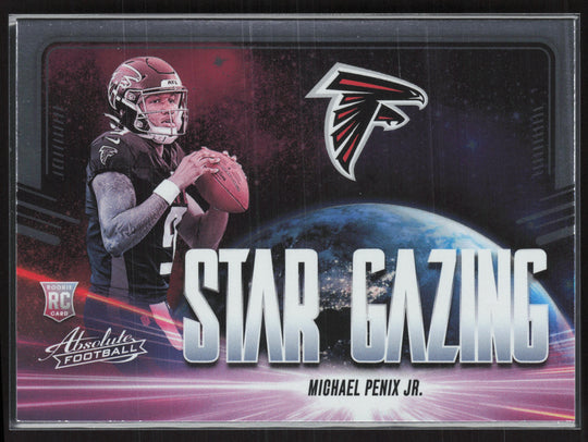 2024 Panini Absolute #SG-MPJ Michael Penix Jr. Star Gazing