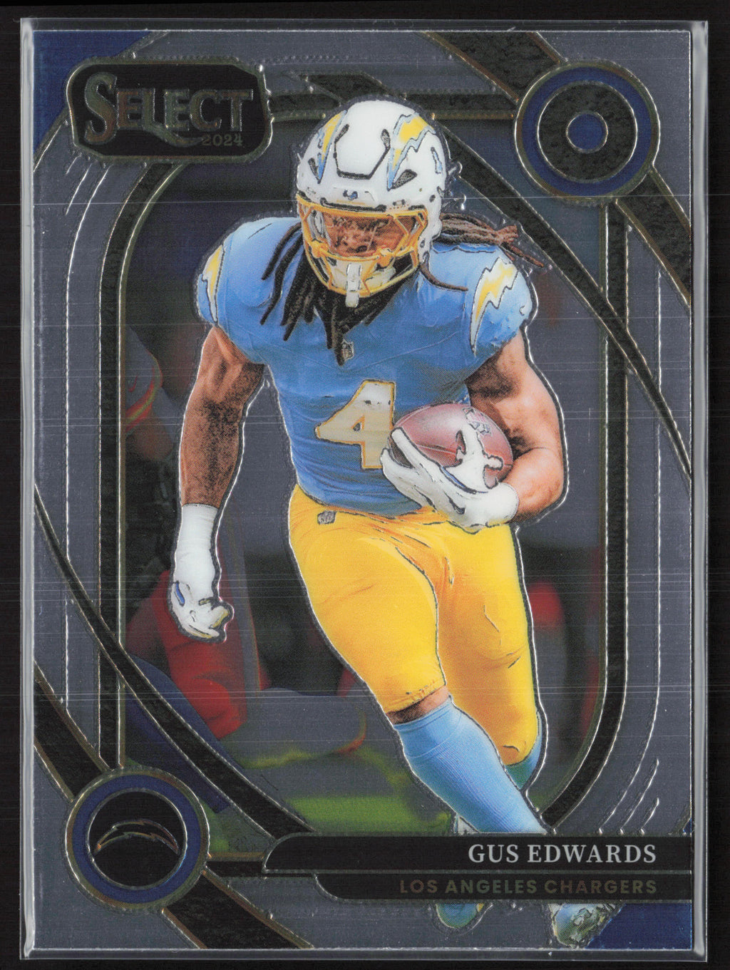 2024 Panini Select #258 Gus Edwards