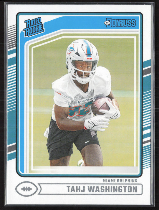 2024 Donruss #346 Tahj Washington