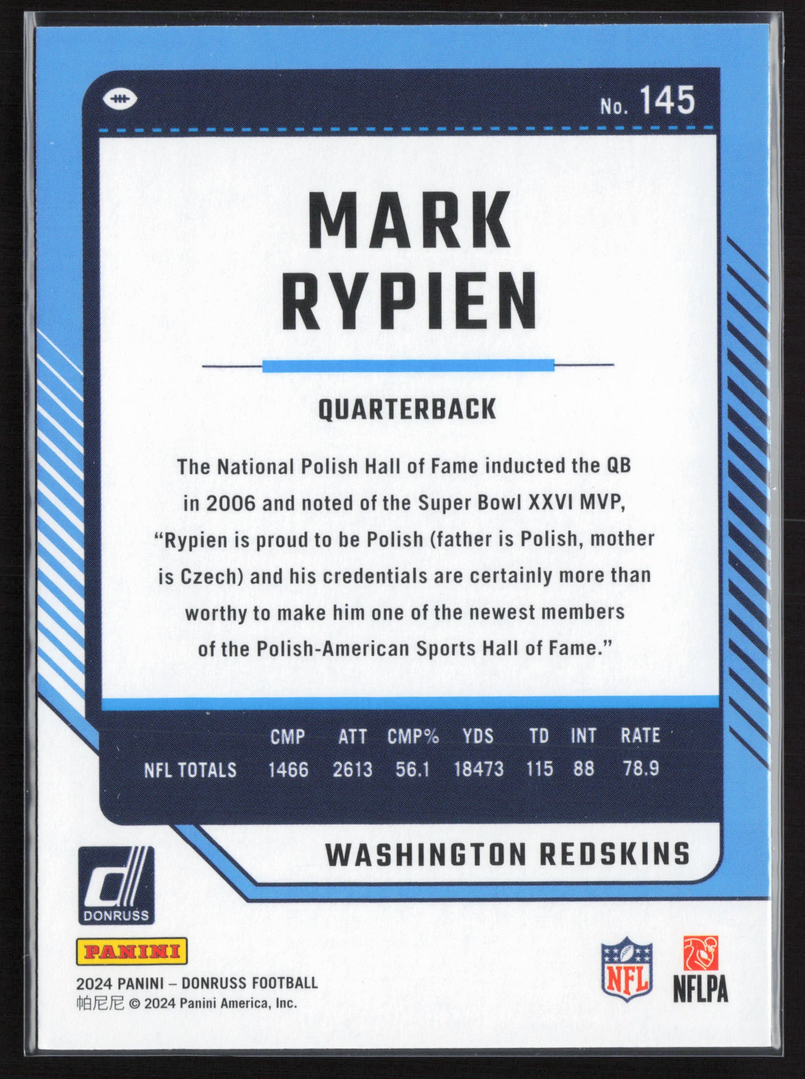 2024 Donruss #145 Mark Rypien