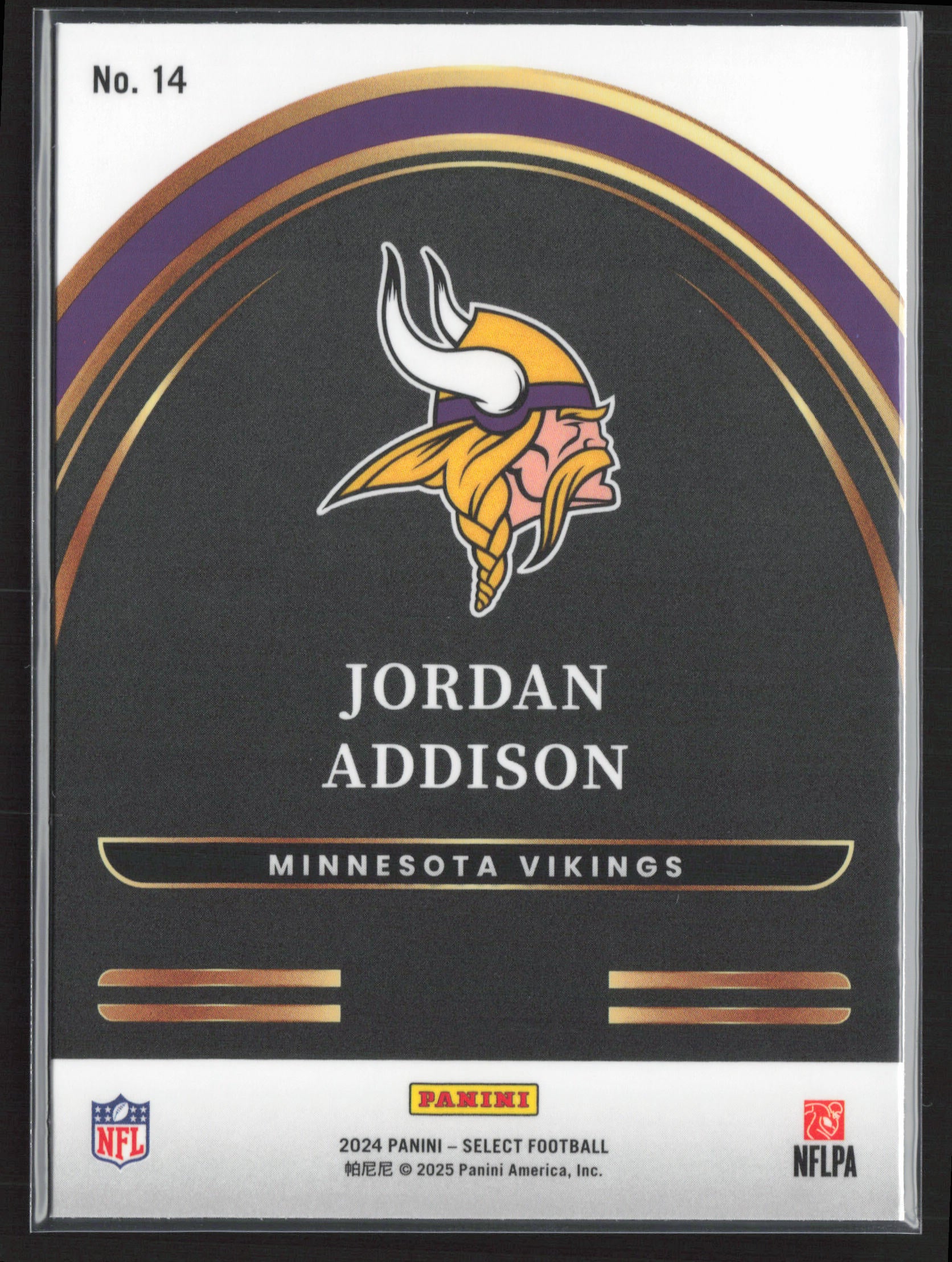 2024 Panini Select #14 Jordan Addison Select Future