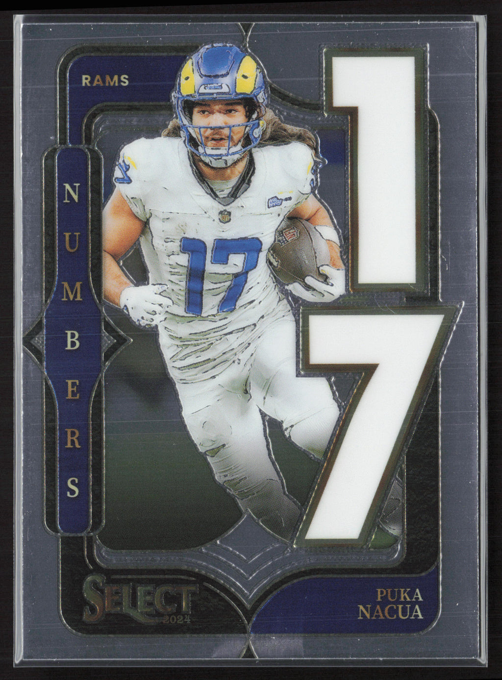 2024 Panini Select #2 Puka Nacua Select Numbers