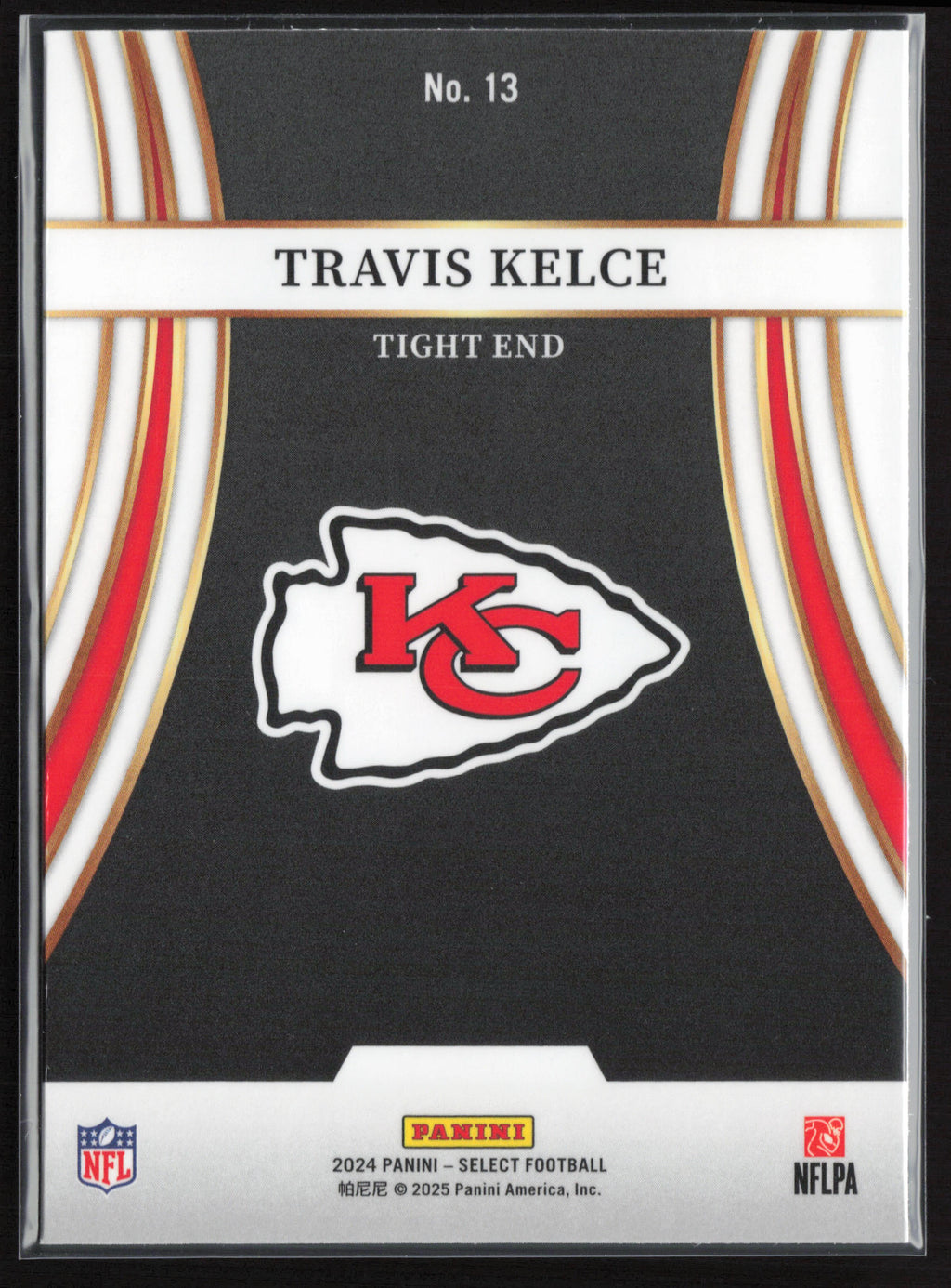2024 Panini Select #13 Travis Kelce Turbocharged