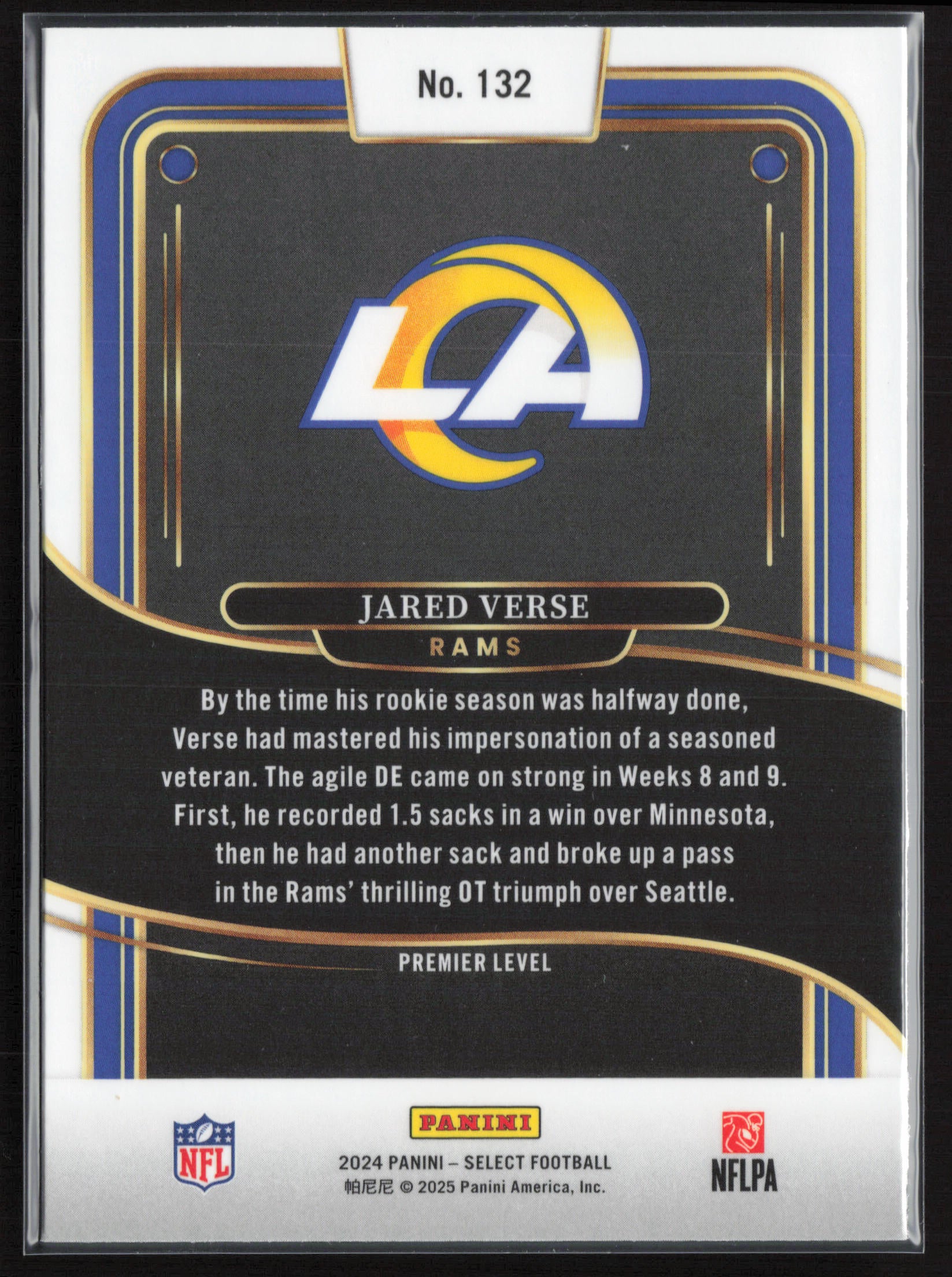 2024 Panini Select #132 Jared Verse