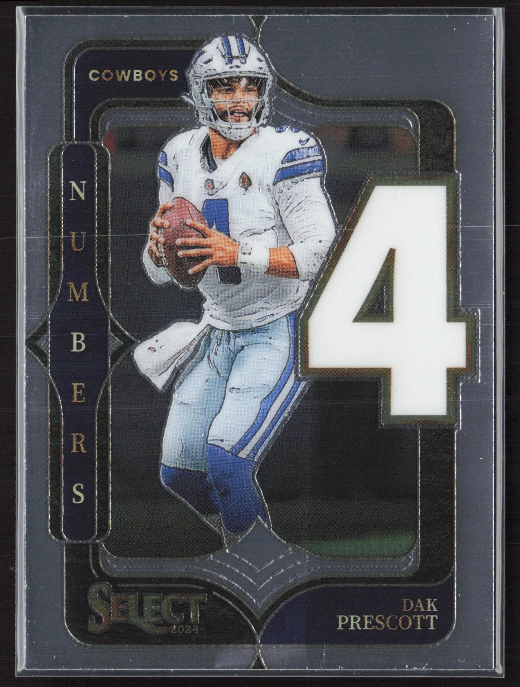 2024 Panini Select #14 Dak Prescott Select Numbers