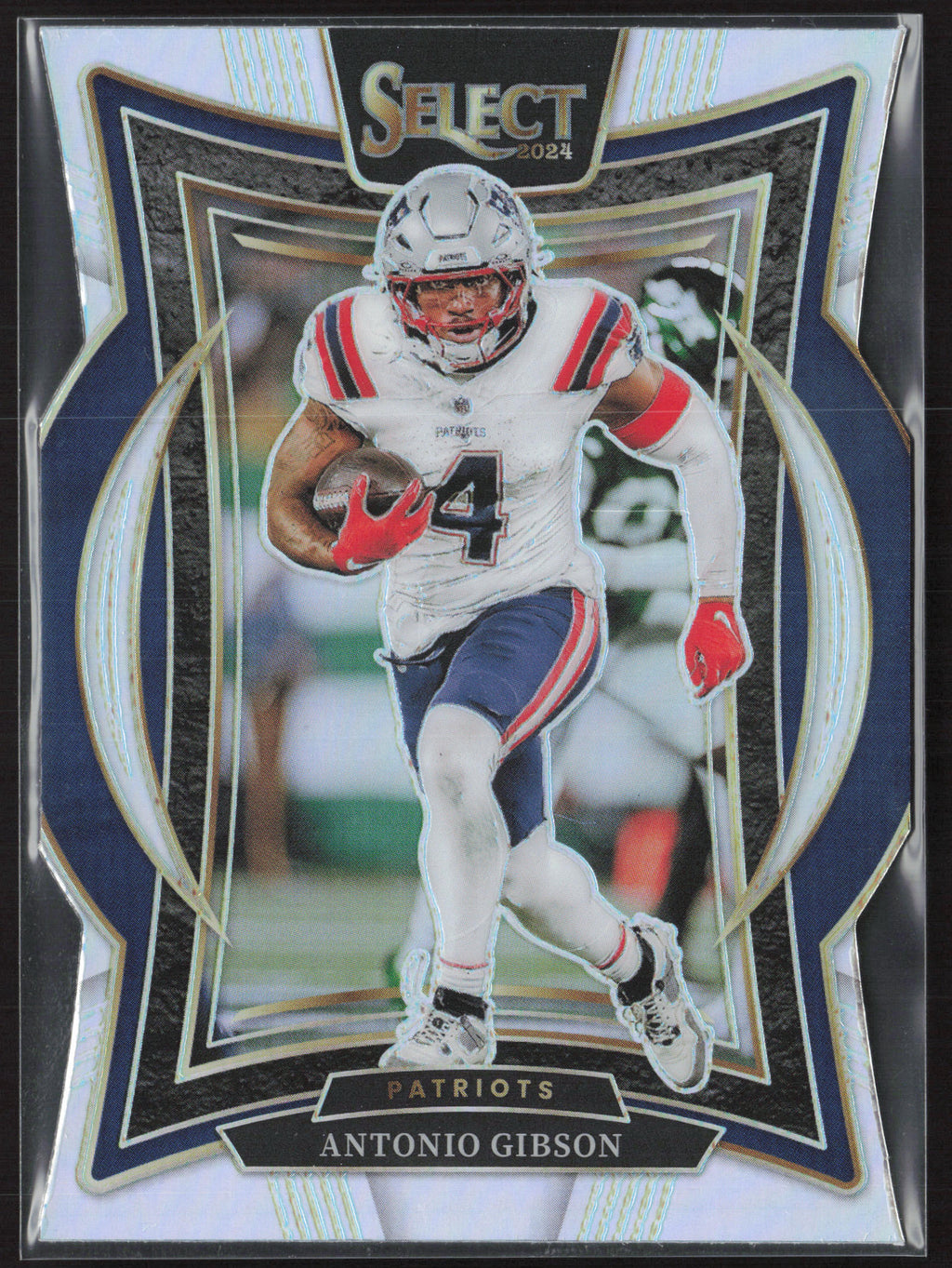 2024 Panini Select #7 Antonio Gibson Silver Prizm Die Cut