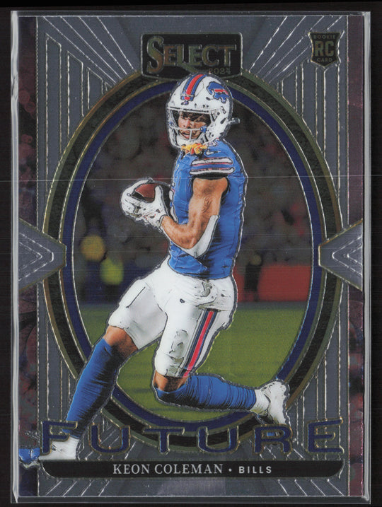2024 Panini Select #1 Keon Coleman Select Future