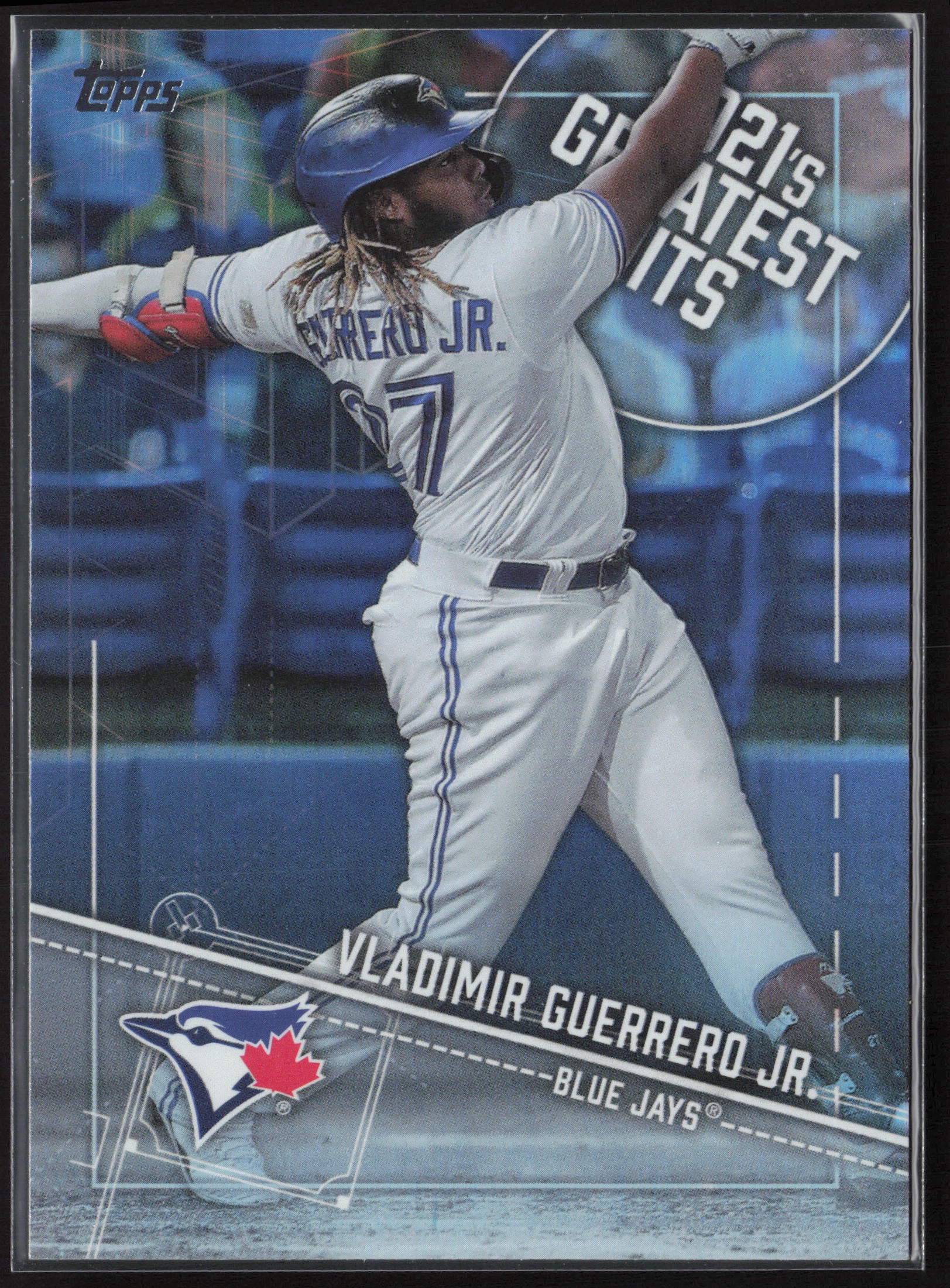 2022 Topps #21GH-1 Vladimir Guerrero Jr. 2021's Greatest Hits
