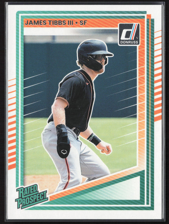 2025 Donruss #187 James Tibbs III