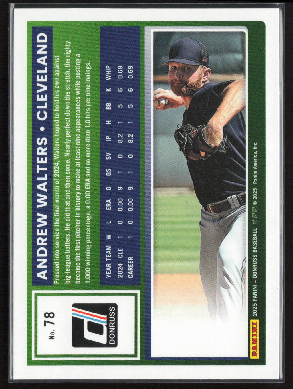 2025 Donruss #78 Andrew Walters