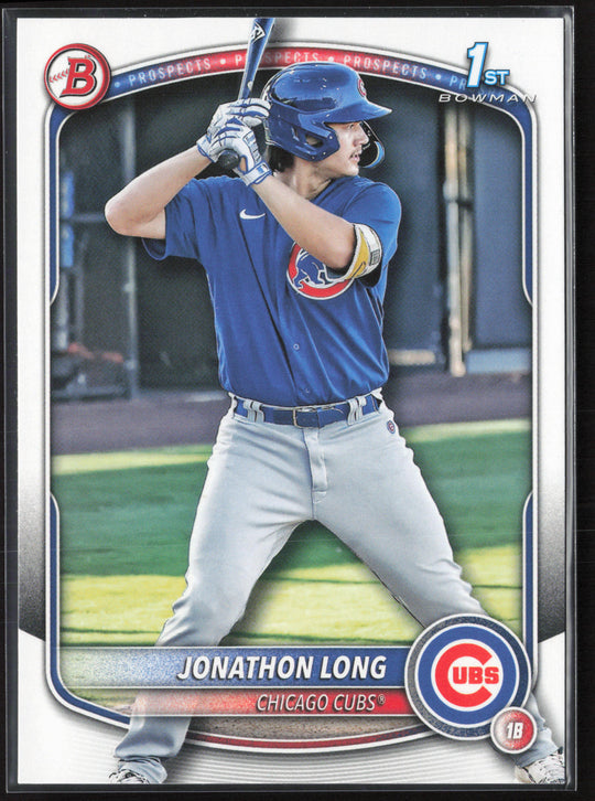 2025 Bowman #BP-58 Jonathon Long Prospects
