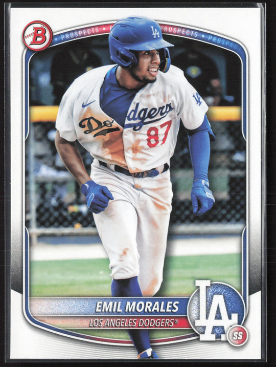 2025 Bowman #BP-127 Emil Morales Prospects