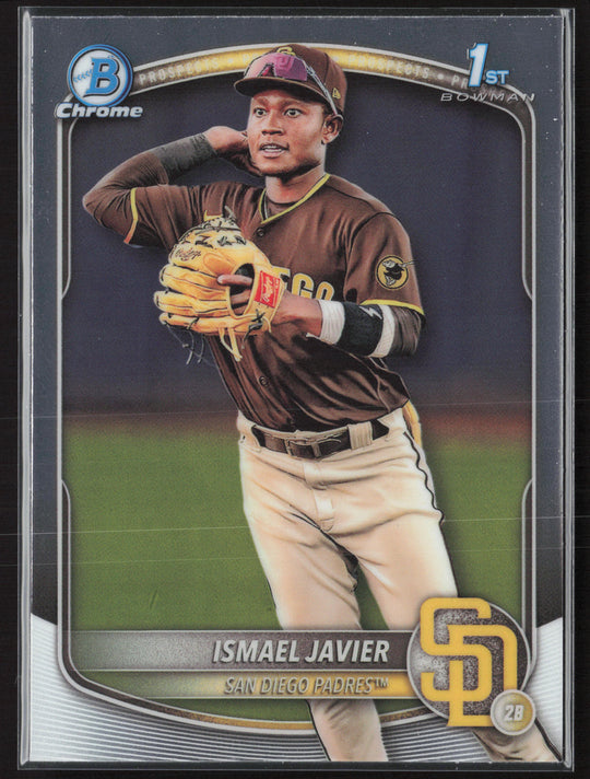 2025 Bowman #BCP-52 Ismael Javier Chrome Prospects