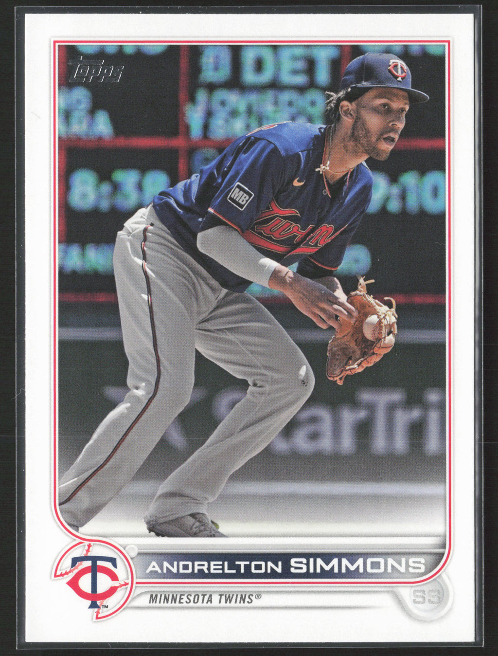 2022 Topps #306 Andrelton Simmons