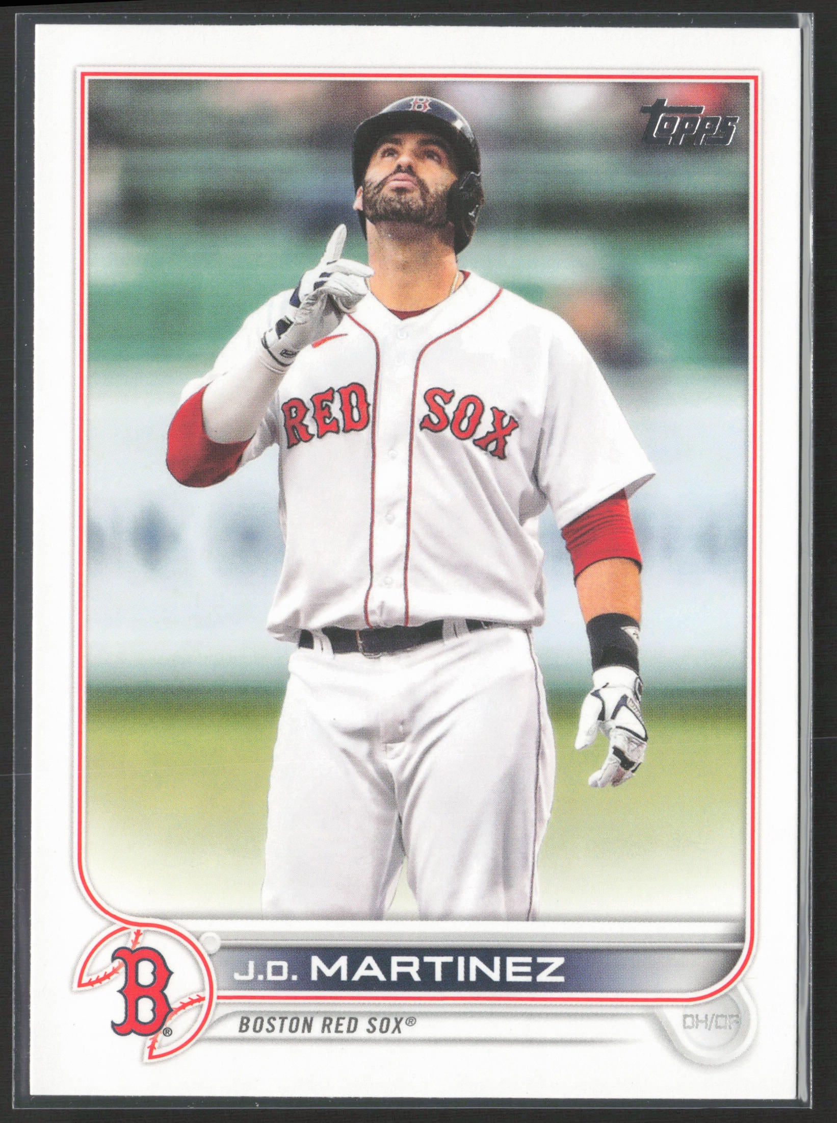 2022 Topps #182 J.D. Martinez