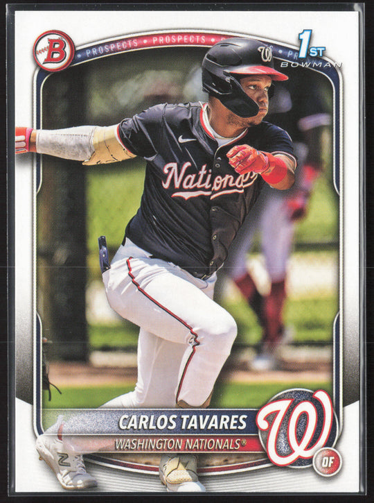 2025 Bowman #BP-28 Carlos Tavares Prospects