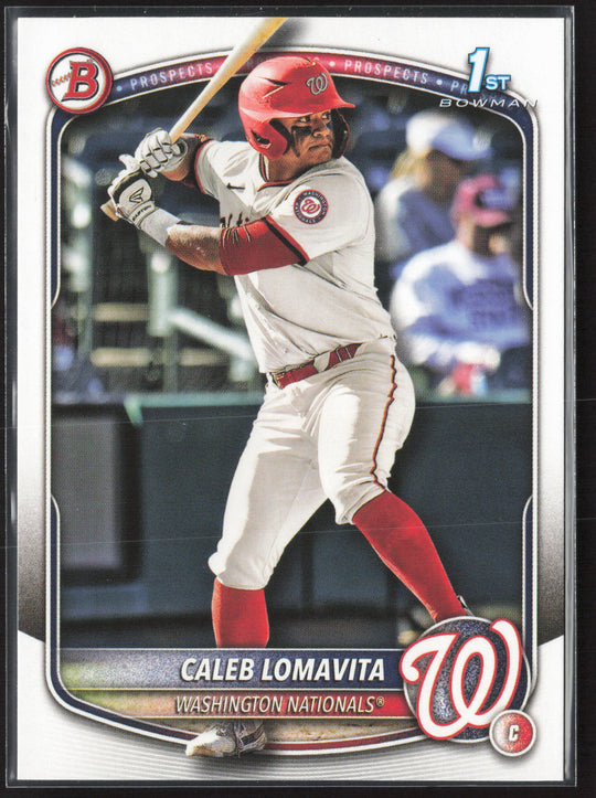 2025 Bowman #BP-120 Caleb Lomavita Prospects