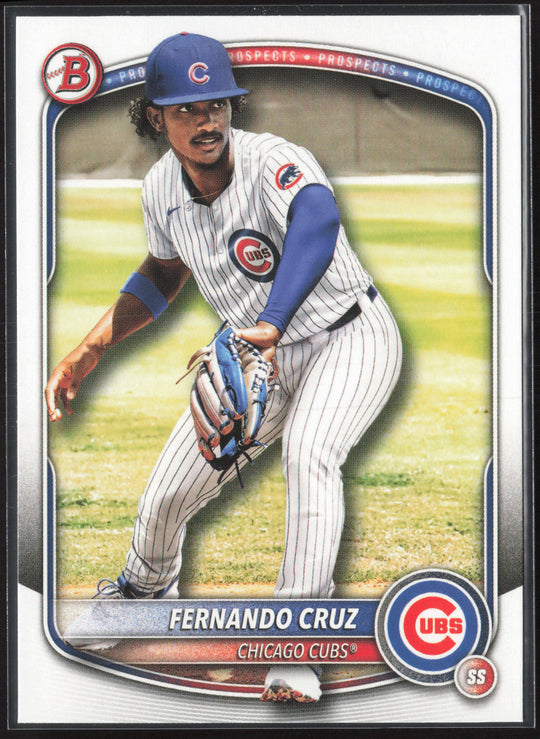 2025 Bowman #BP-110 Fernando Cruz Prospects