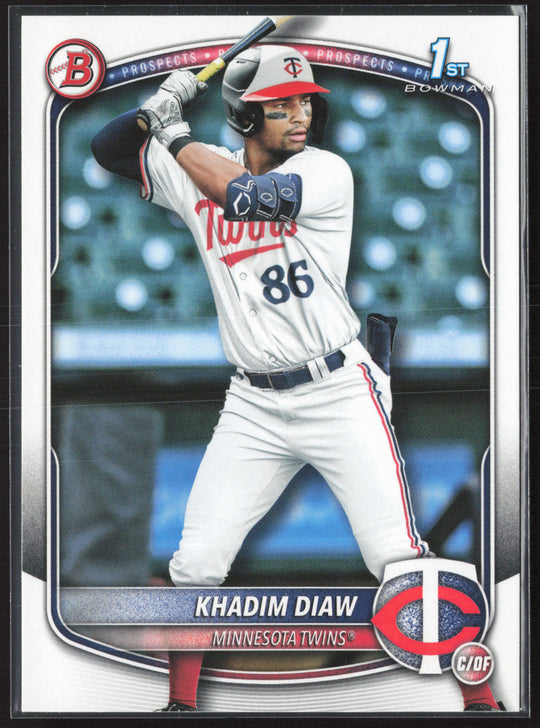 2025 Bowman #BP-77 Khadim Diaw Prospects
