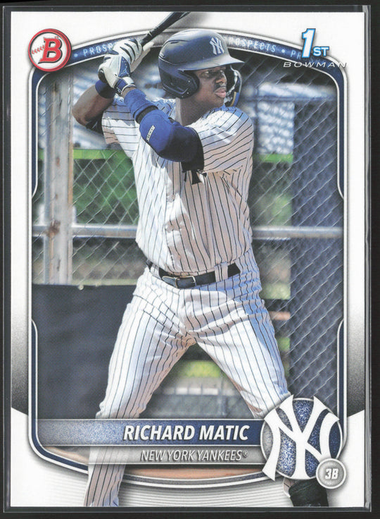 2025 Bowman #BP-71 Richard Matic Prospects