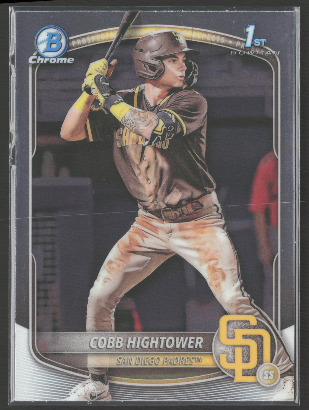 2025 Bowman #BCP-104 Cobb Hightower Chrome Prospects