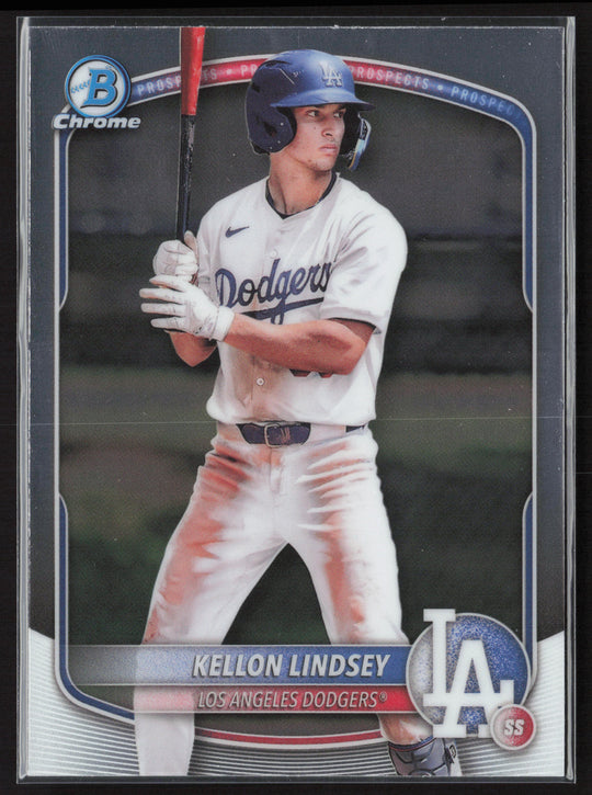2025 Bowman #BCP-137 Kellon Lindsey Chrome Prospects