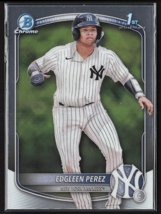 2025 Bowman #BCP-80 Edgleen Perez Chrome Prospects