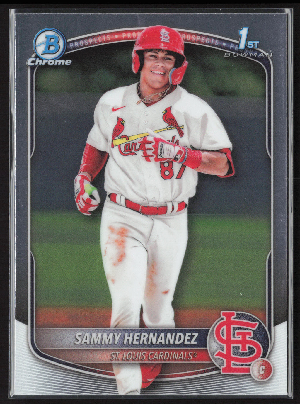2025 Bowman #BCP-66 Sammy Hernandez Chrome Prospects
