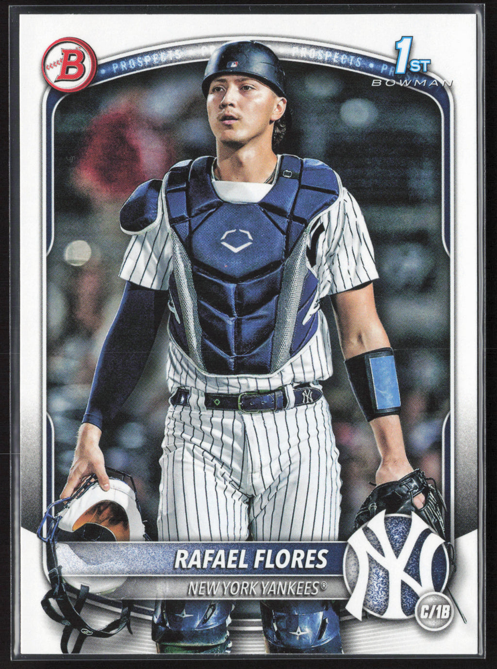 2025 Bowman #BCP-34 Rafael Flores Chrome Prospects