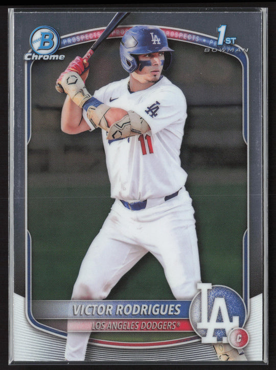 2025 Bowman #BCP-45 Victor Rodrigues Chrome Prospects