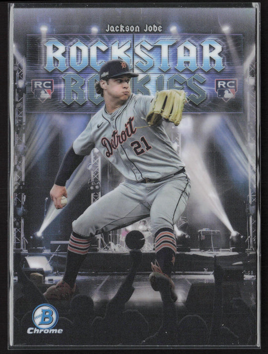 2025 Bowman #RR-10 Jackson Jobe Rockstar Rookies