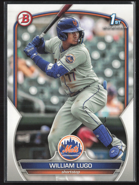 2023 Bowman #BP-141 William Lugo Prospects