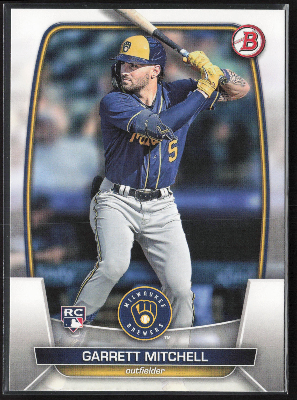 2023 Bowman #41 Garrett Mitchell