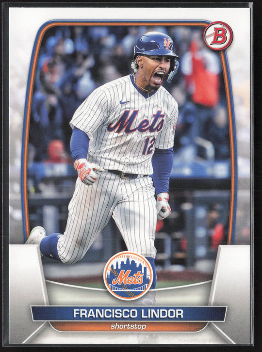2023 Bowman #81 Francisco Lindor