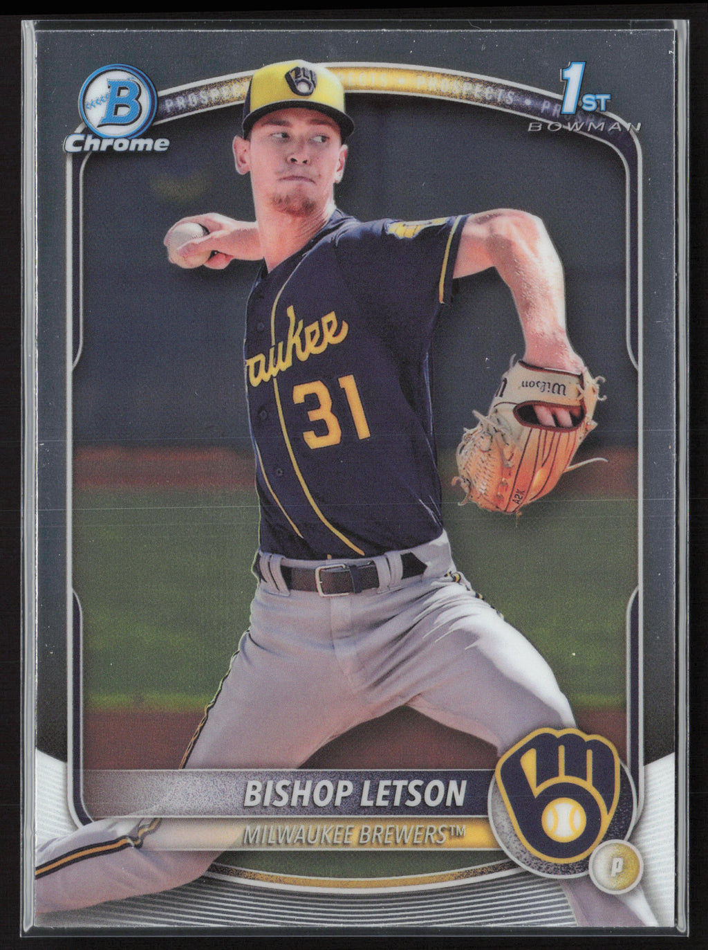 2025 Bowman #BCP-30 Bishop Letson Chrome Prospects