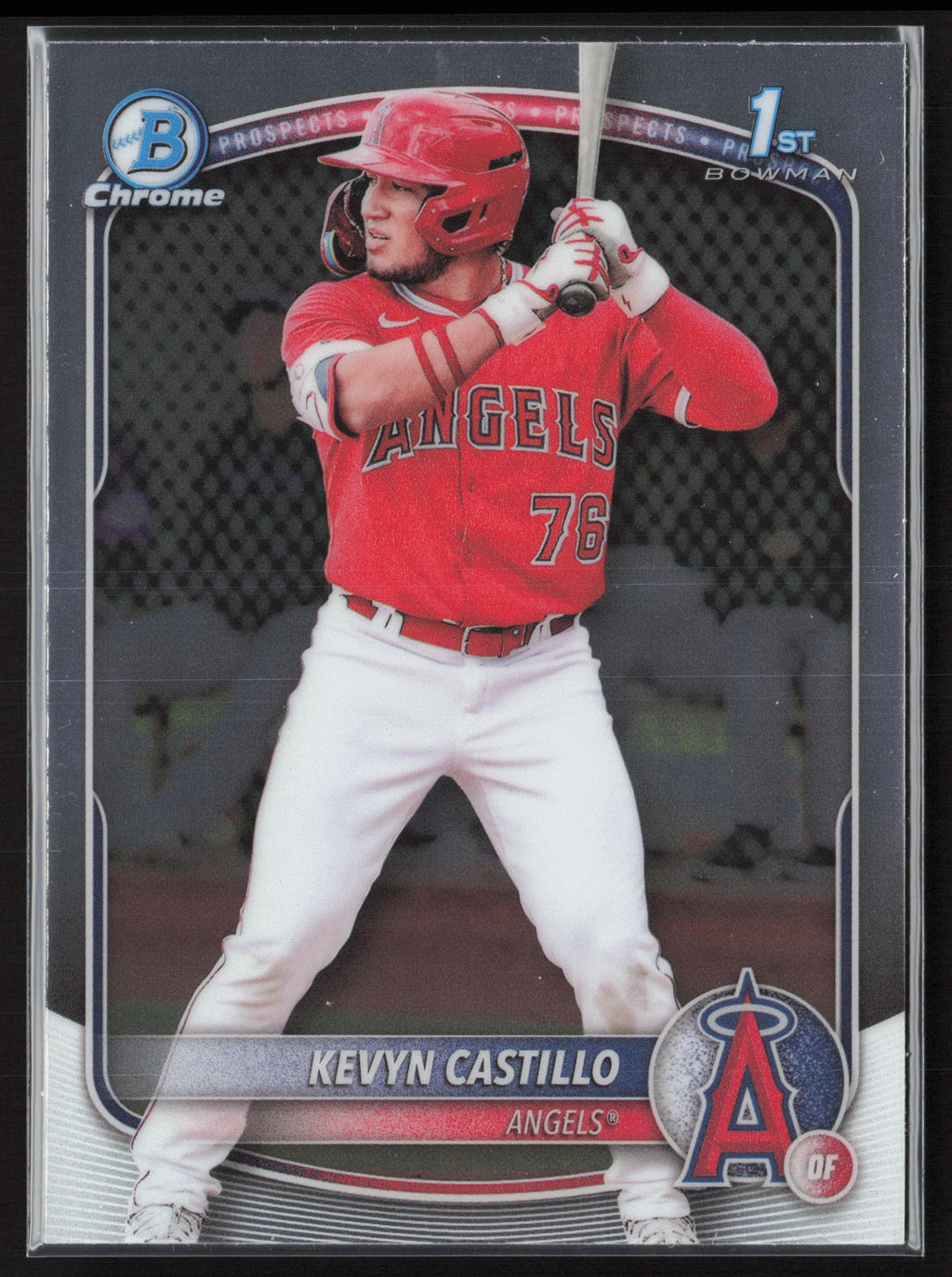 2025 Bowman #BCP-82 Kevyn Castillo Chrome Prospects