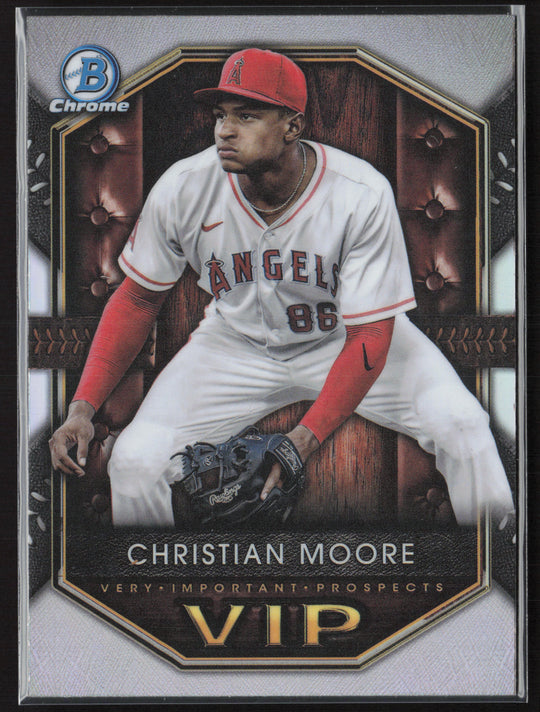 2025 Bowman #VIP-12 Christian Moore Very Important Prospects