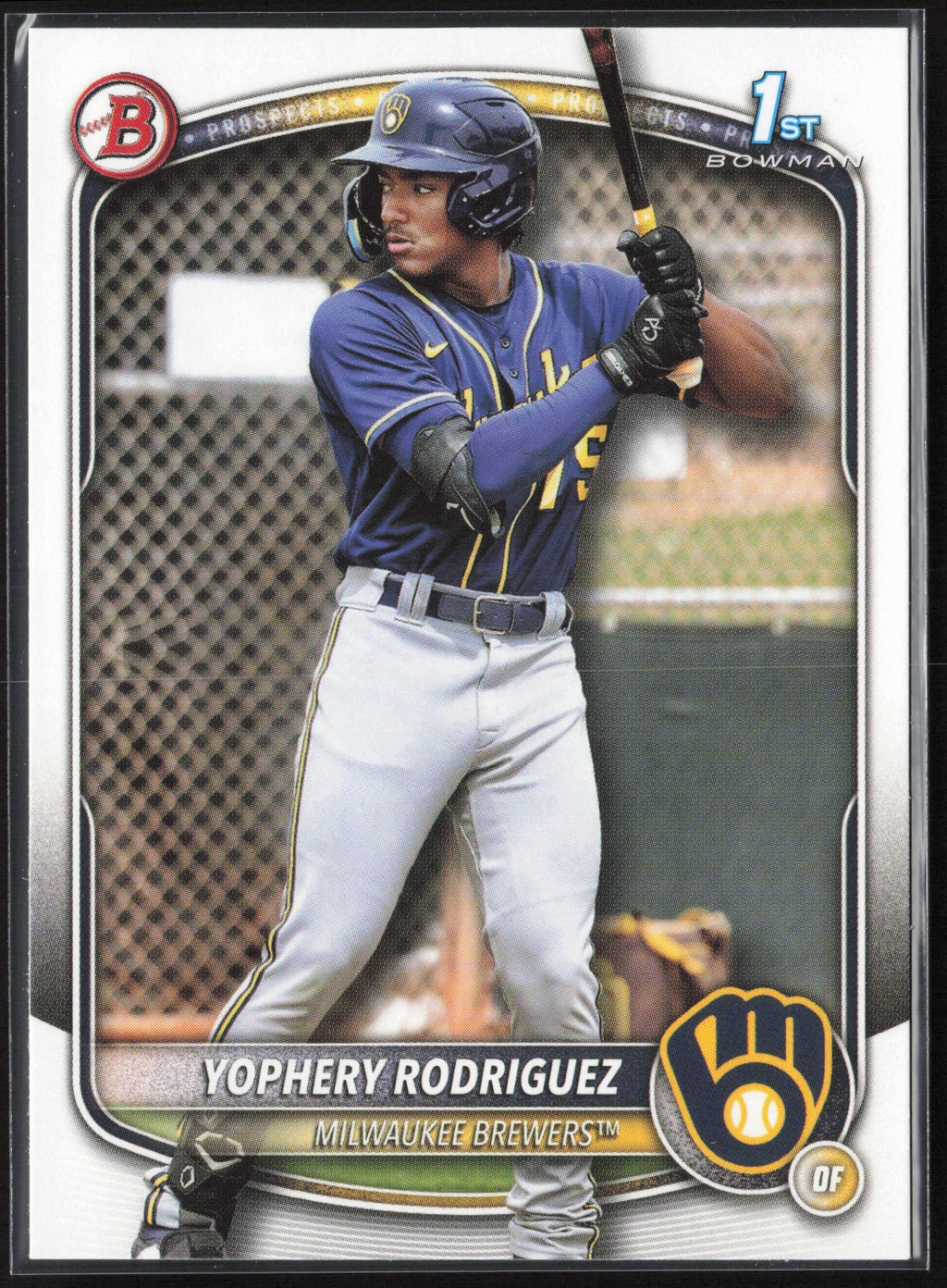 2025 Bowman #BP-36 Yophery Rodriguez Prospects