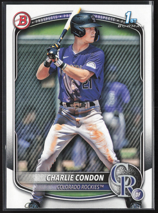 2025 Bowman #BP-75 Charlie Condon Prospects