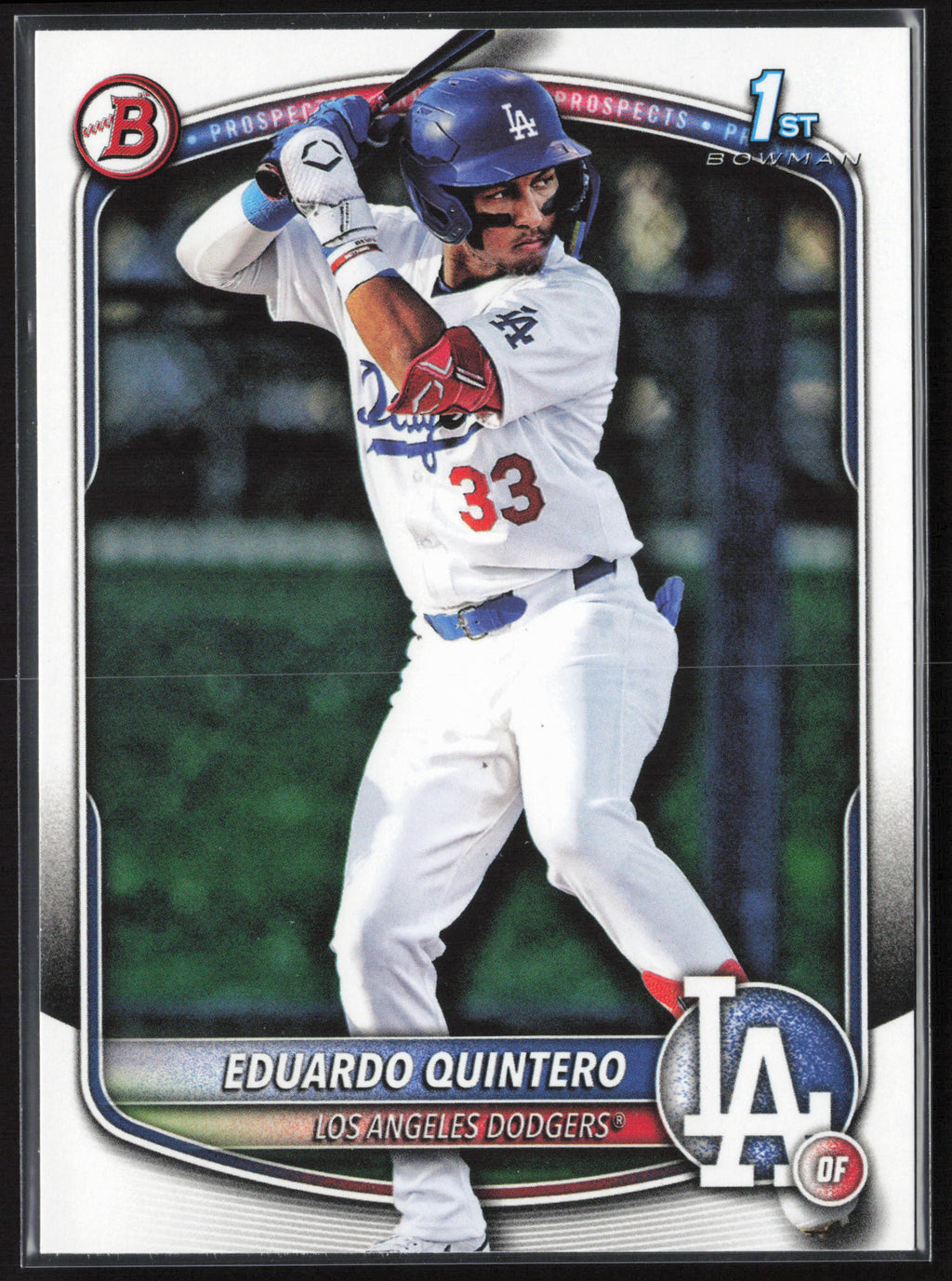 2025 Bowman #BP-115 Eduardo Quintero Prospects