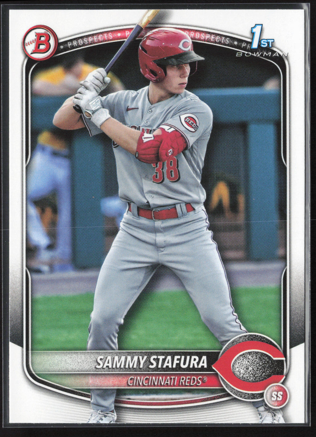2025 Bowman #BP-100 Sammy Stafura Prospects