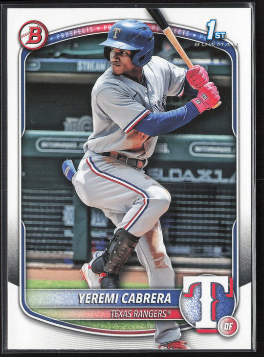 2025 Bowman #BP-146 Yeremi Cabrera Prospects