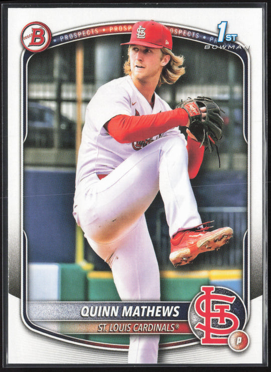 2025 Bowman #BP-25 Quinn Mathews Prospects