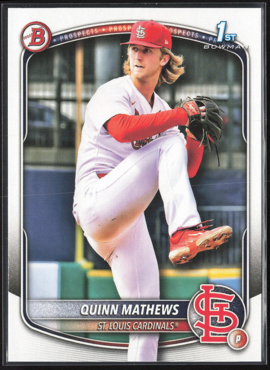 2025 Bowman #BP-25 Quinn Mathews Prospects