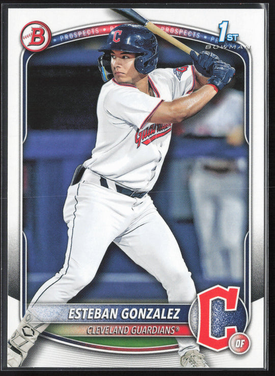 2025 Bowman #BP-70 Esteban Gonzalez Prospects