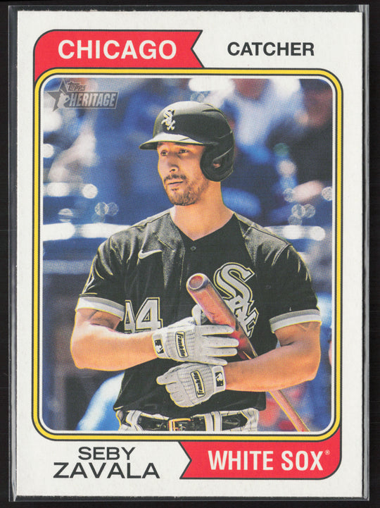 2023 Topps Heritage #596 Seby Zavala