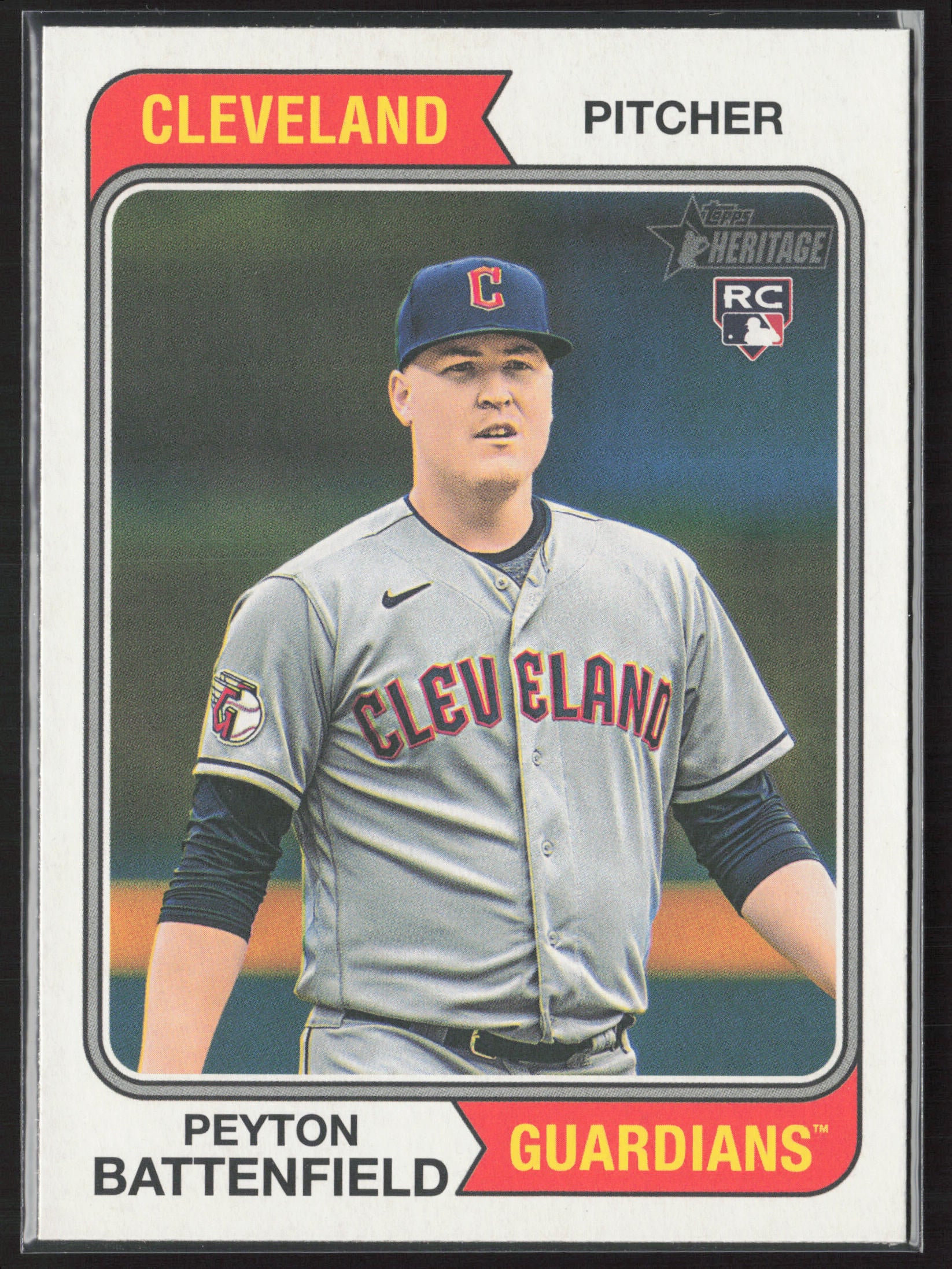 2023 Topps Heritage #663 Peyton Battenfield